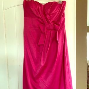Hot Pink Bridesmaid/Prom Dress